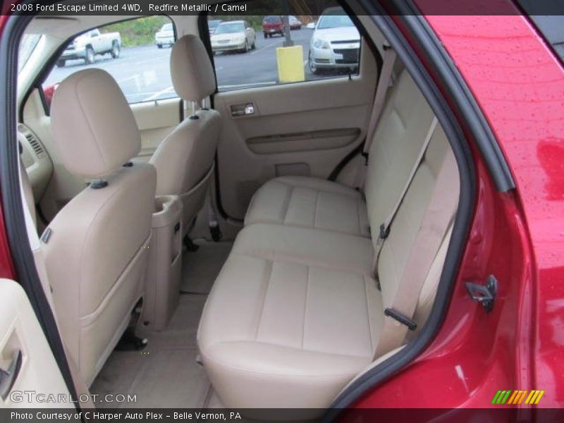 Redfire Metallic / Camel 2008 Ford Escape Limited 4WD