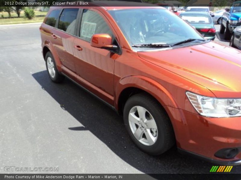 Copper Pearl / Black 2012 Dodge Journey SXT