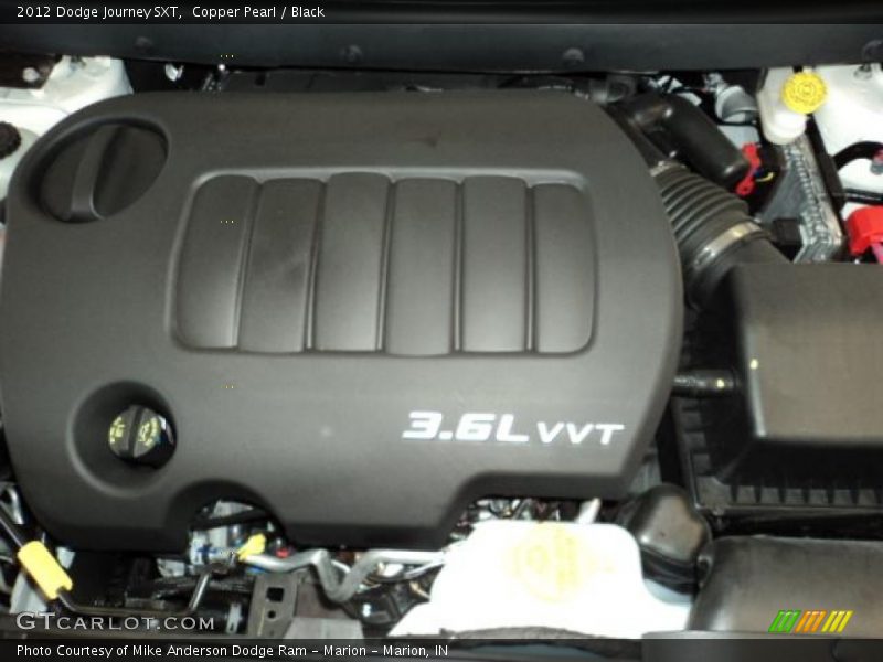Copper Pearl / Black 2012 Dodge Journey SXT