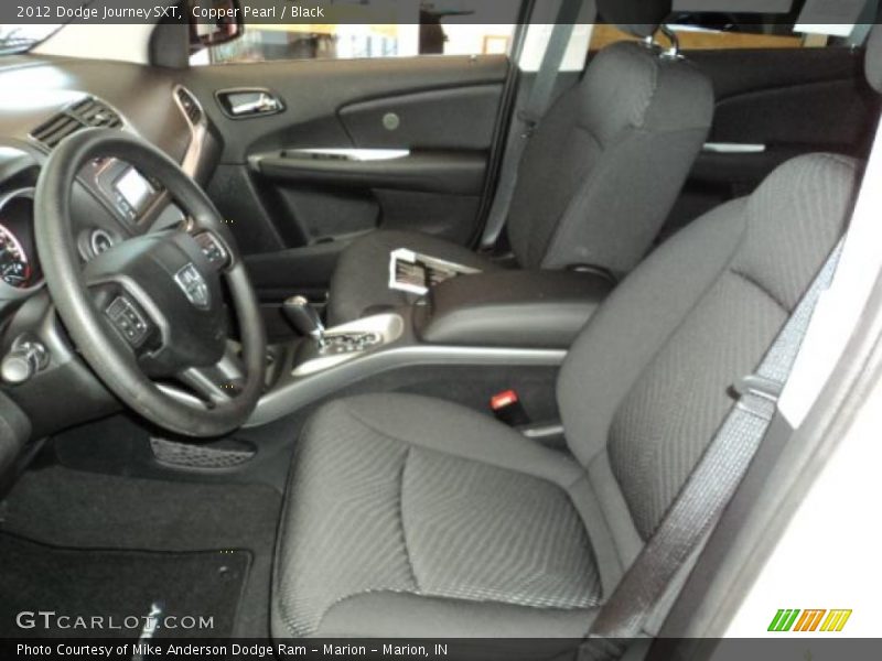 Copper Pearl / Black 2012 Dodge Journey SXT