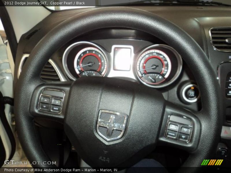 Copper Pearl / Black 2012 Dodge Journey SXT
