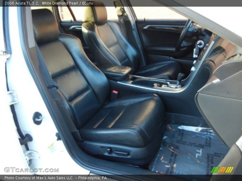 White Diamond Pearl / Ebony 2006 Acura TL 3.2