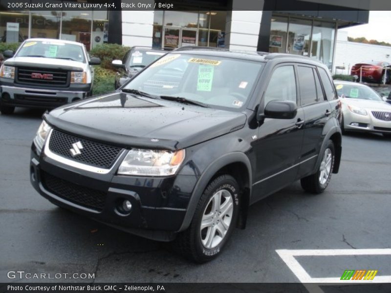 Black Onyx / Beige 2006 Suzuki Grand Vitara Luxury 4x4