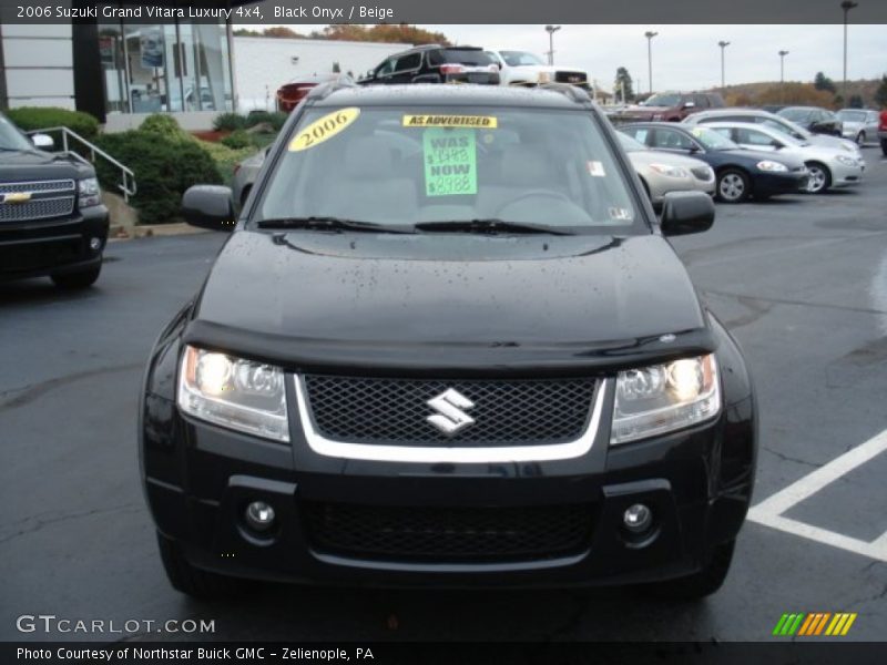 Black Onyx / Beige 2006 Suzuki Grand Vitara Luxury 4x4