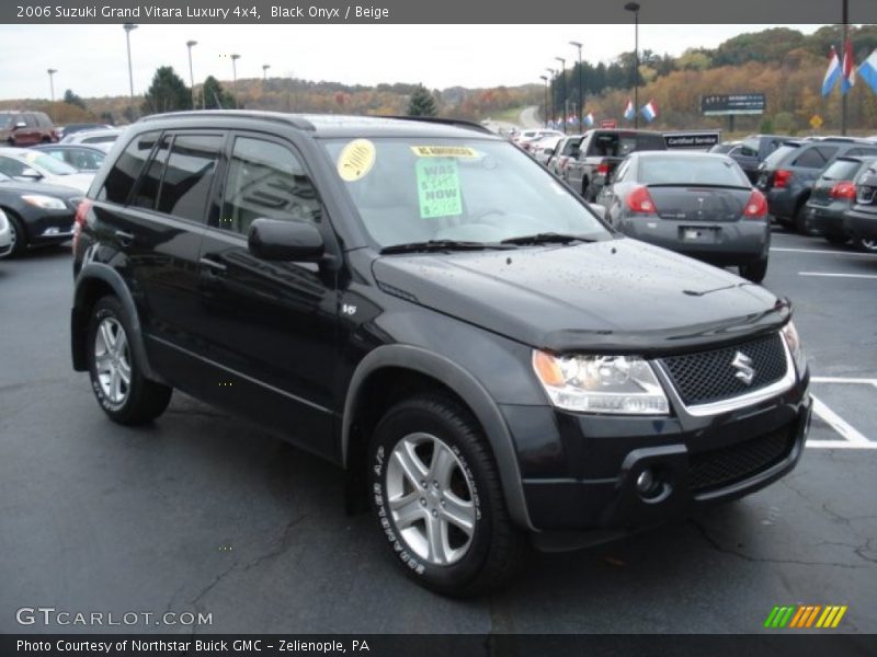 Black Onyx / Beige 2006 Suzuki Grand Vitara Luxury 4x4