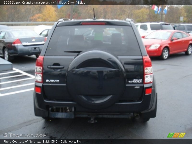 Black Onyx / Beige 2006 Suzuki Grand Vitara Luxury 4x4