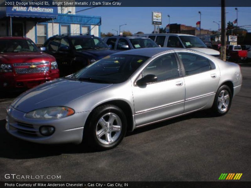 Bright Silver Metallic / Dark Slate Gray 2003 Dodge Intrepid ES