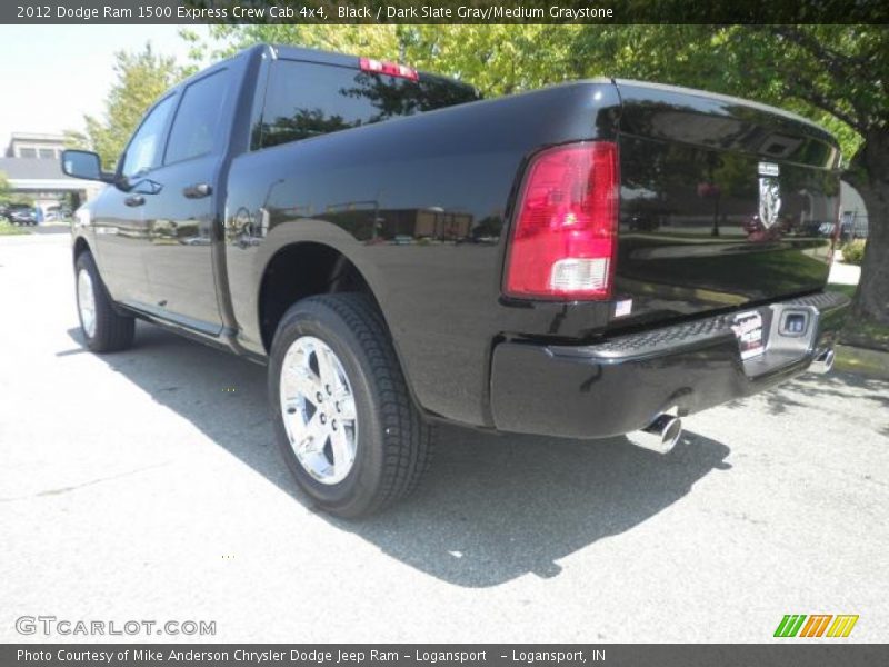 Black / Dark Slate Gray/Medium Graystone 2012 Dodge Ram 1500 Express Crew Cab 4x4