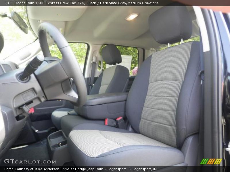 Black / Dark Slate Gray/Medium Graystone 2012 Dodge Ram 1500 Express Crew Cab 4x4