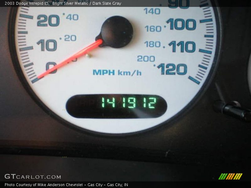 Bright Silver Metallic / Dark Slate Gray 2003 Dodge Intrepid ES