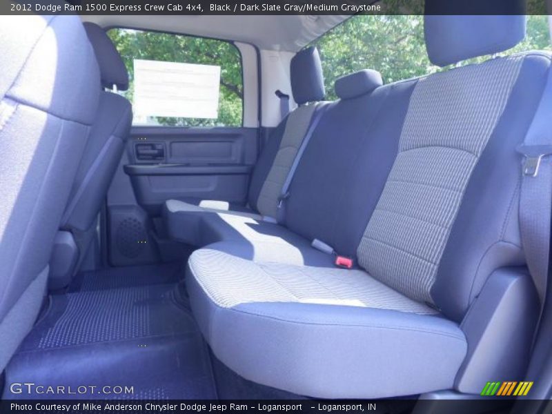 Black / Dark Slate Gray/Medium Graystone 2012 Dodge Ram 1500 Express Crew Cab 4x4