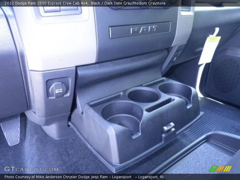 Black / Dark Slate Gray/Medium Graystone 2012 Dodge Ram 1500 Express Crew Cab 4x4