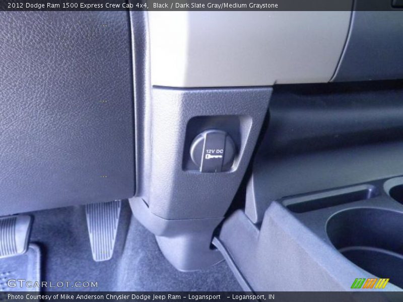 Black / Dark Slate Gray/Medium Graystone 2012 Dodge Ram 1500 Express Crew Cab 4x4