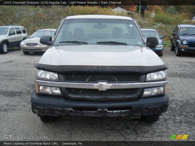 Light Pewter Metallic / Dark Charcoal 2003 Chevrolet Silverado 1500 Regular Cab