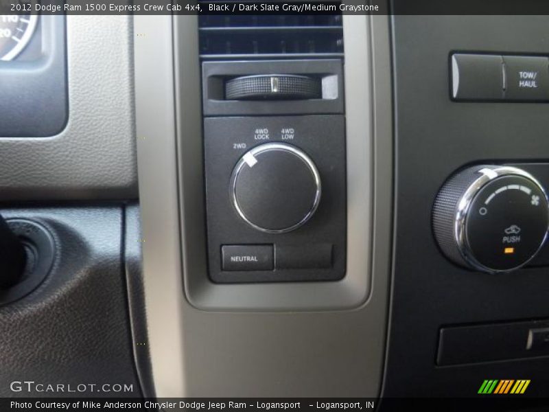 Black / Dark Slate Gray/Medium Graystone 2012 Dodge Ram 1500 Express Crew Cab 4x4