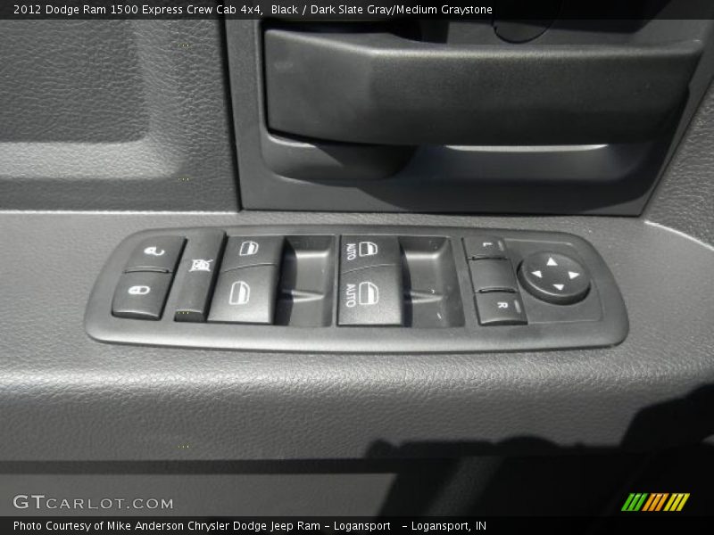 Black / Dark Slate Gray/Medium Graystone 2012 Dodge Ram 1500 Express Crew Cab 4x4