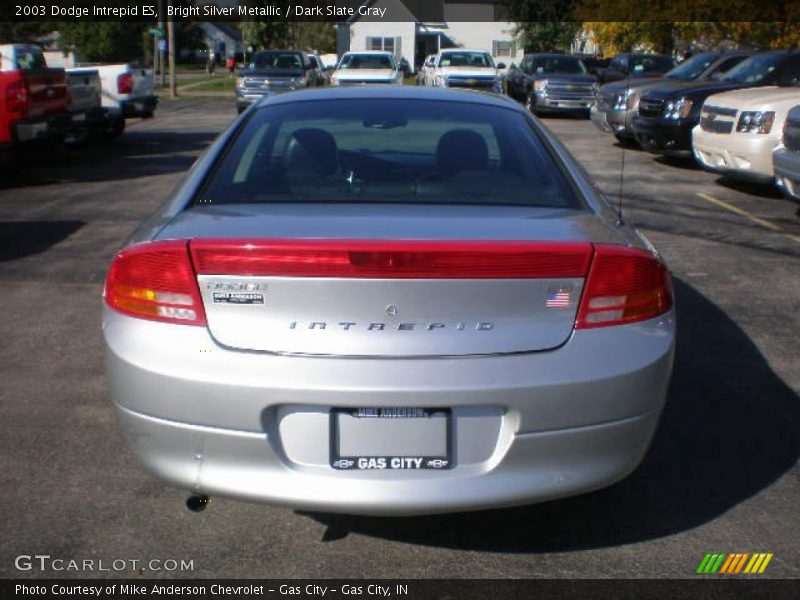 Bright Silver Metallic / Dark Slate Gray 2003 Dodge Intrepid ES