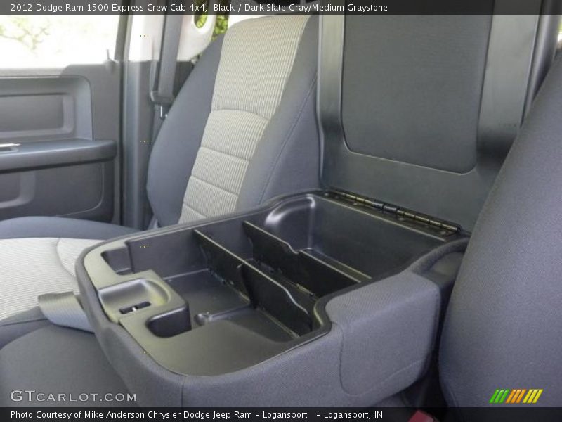 Black / Dark Slate Gray/Medium Graystone 2012 Dodge Ram 1500 Express Crew Cab 4x4
