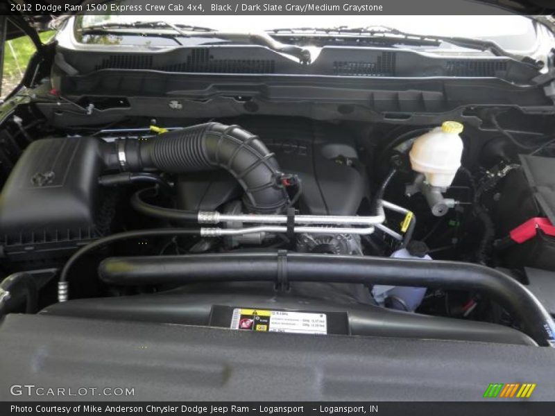 Black / Dark Slate Gray/Medium Graystone 2012 Dodge Ram 1500 Express Crew Cab 4x4