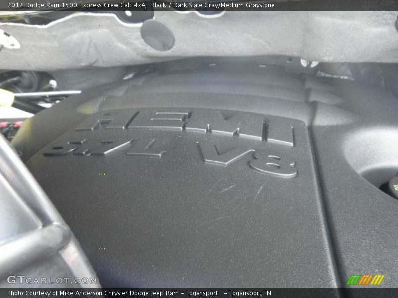 Black / Dark Slate Gray/Medium Graystone 2012 Dodge Ram 1500 Express Crew Cab 4x4