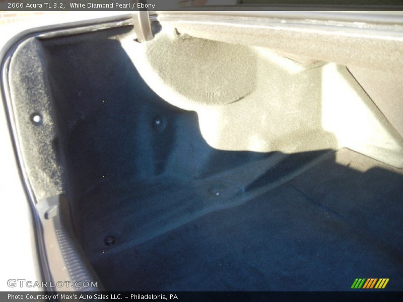 White Diamond Pearl / Ebony 2006 Acura TL 3.2