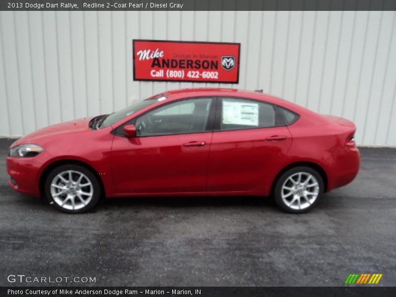 Redline 2-Coat Pearl / Diesel Gray 2013 Dodge Dart Rallye