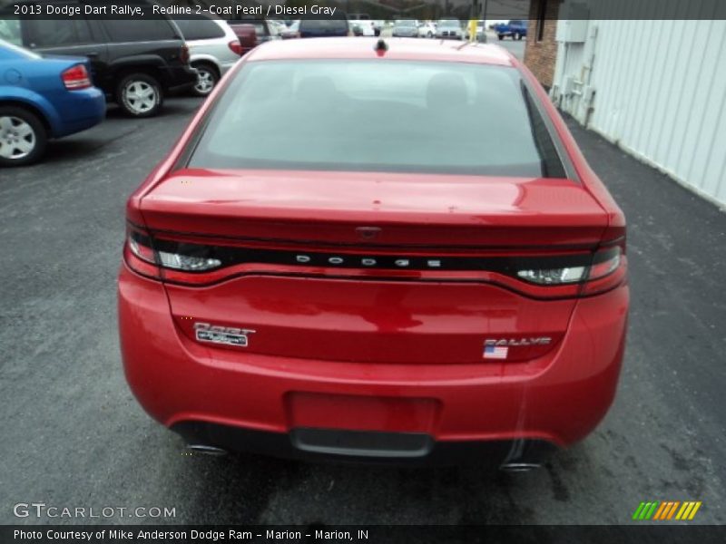 Redline 2-Coat Pearl / Diesel Gray 2013 Dodge Dart Rallye