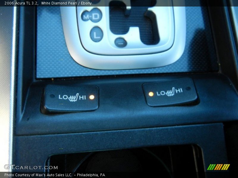 White Diamond Pearl / Ebony 2006 Acura TL 3.2