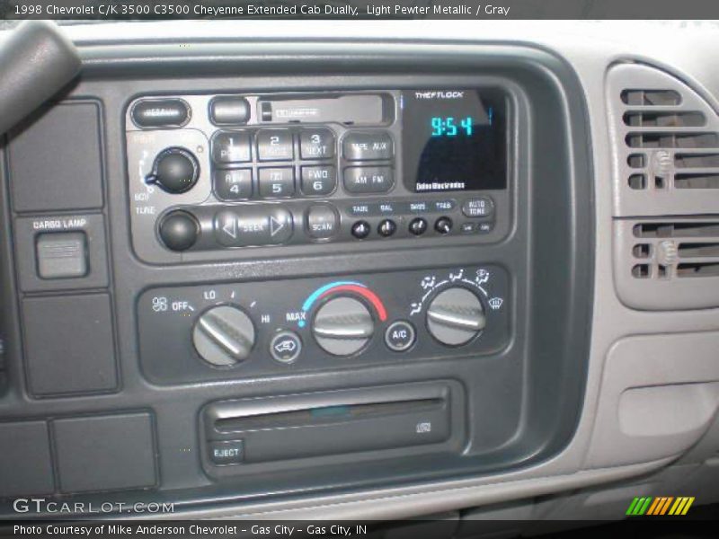 Light Pewter Metallic / Gray 1998 Chevrolet C/K 3500 C3500 Cheyenne Extended Cab Dually