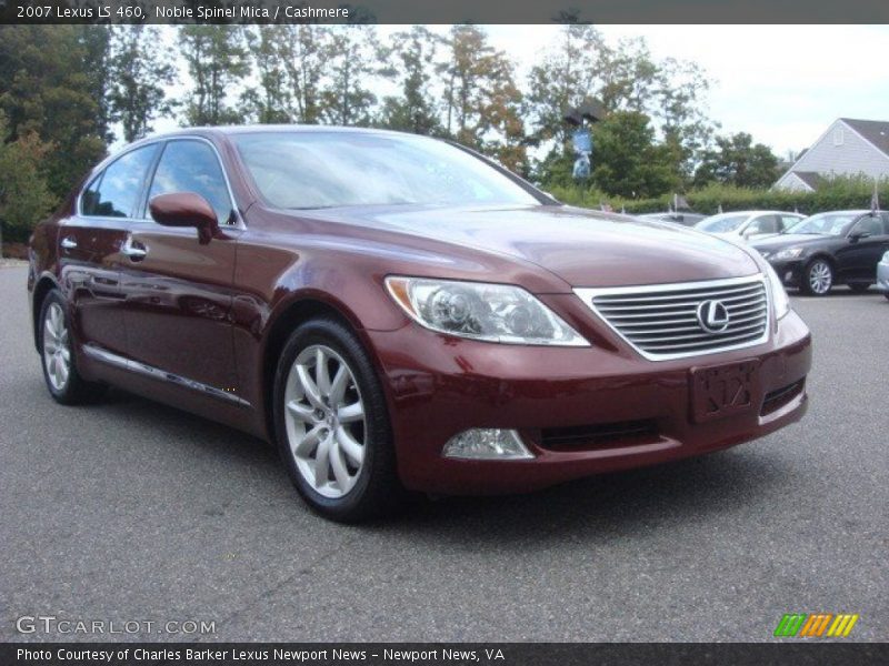 Front 3/4 View of 2007 LS 460