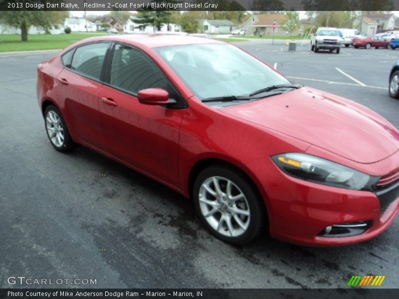 Redline 2-Coat Pearl / Black/Light Diesel Gray 2013 Dodge Dart Rallye