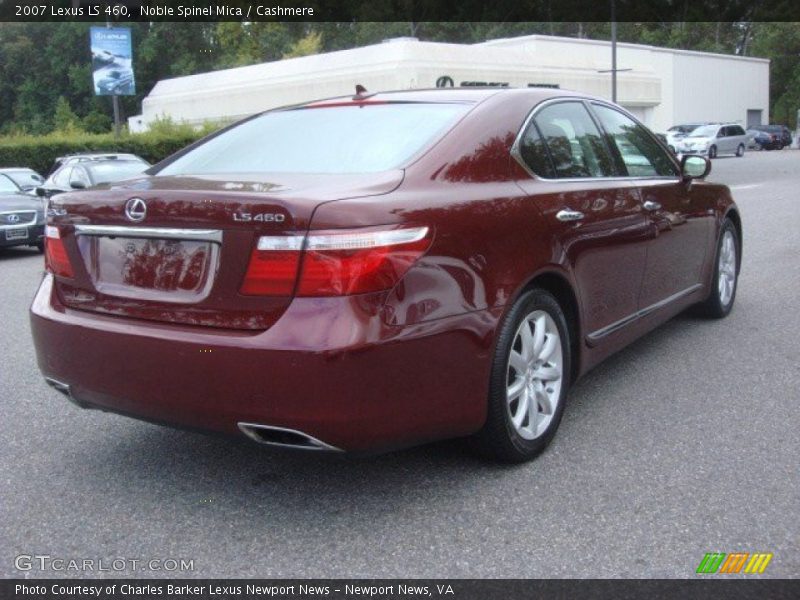 Noble Spinel Mica / Cashmere 2007 Lexus LS 460