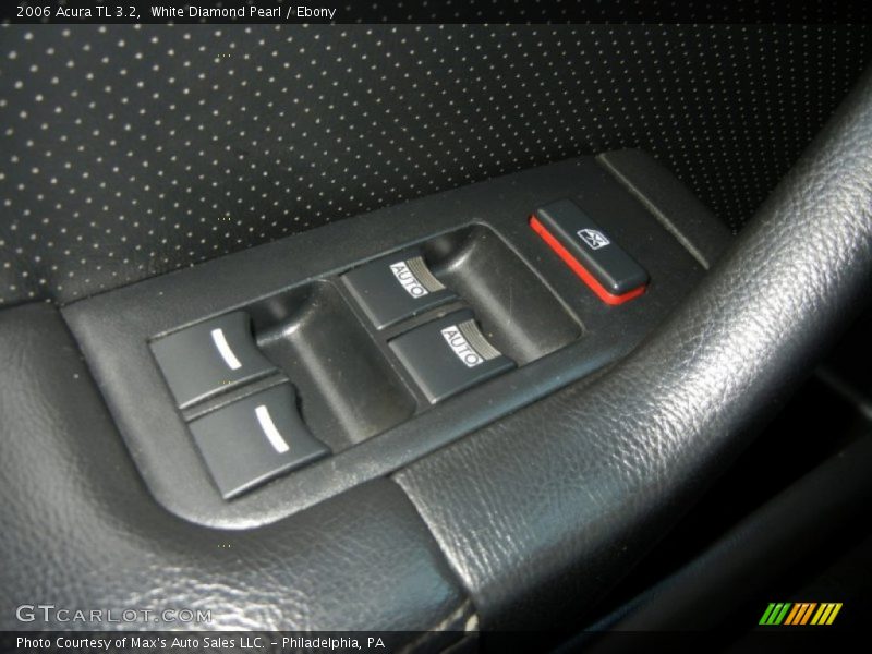 White Diamond Pearl / Ebony 2006 Acura TL 3.2