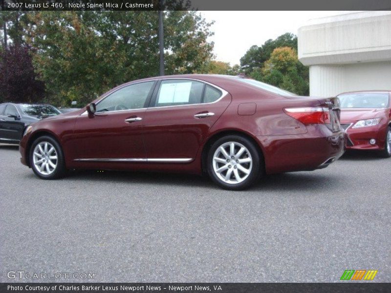 Noble Spinel Mica / Cashmere 2007 Lexus LS 460