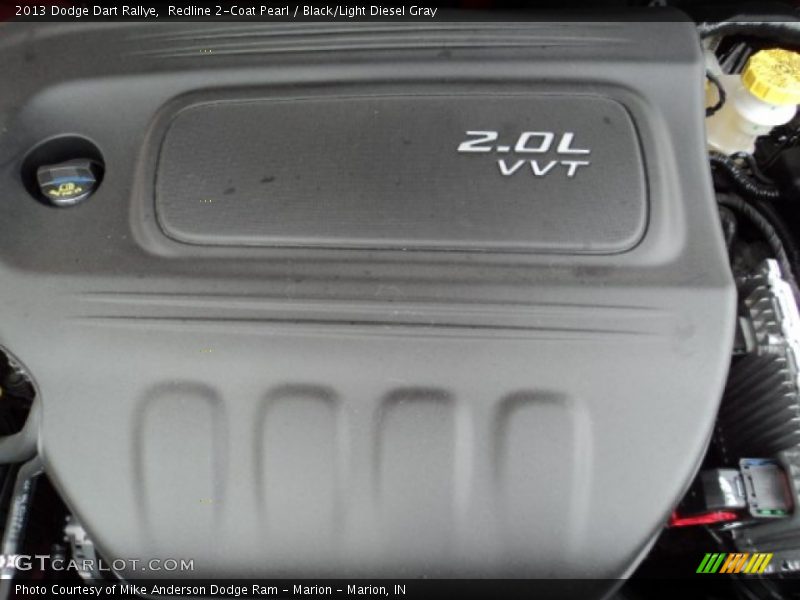 Redline 2-Coat Pearl / Black/Light Diesel Gray 2013 Dodge Dart Rallye
