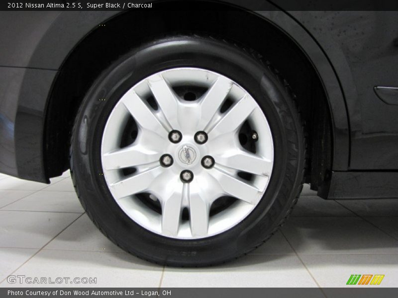 Super Black / Charcoal 2012 Nissan Altima 2.5 S
