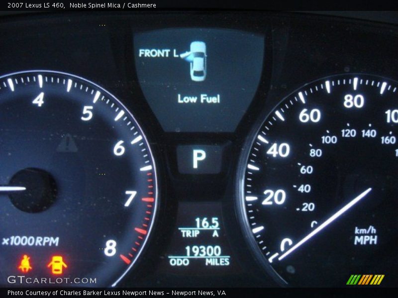 Noble Spinel Mica / Cashmere 2007 Lexus LS 460