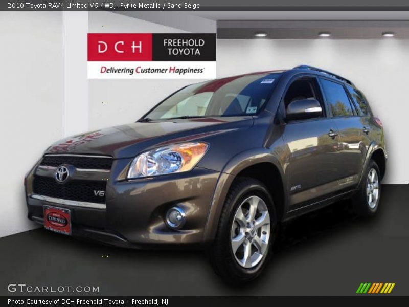 Pyrite Metallic / Sand Beige 2010 Toyota RAV4 Limited V6 4WD