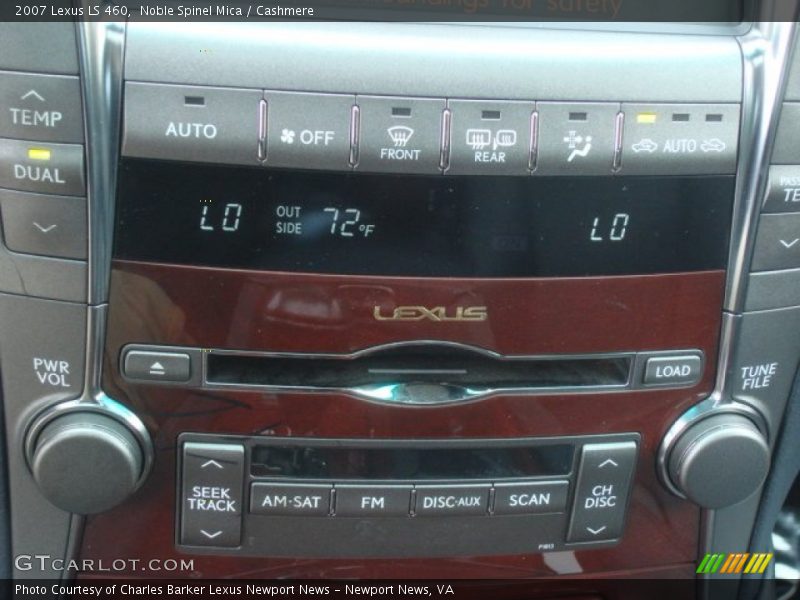 Audio System of 2007 LS 460