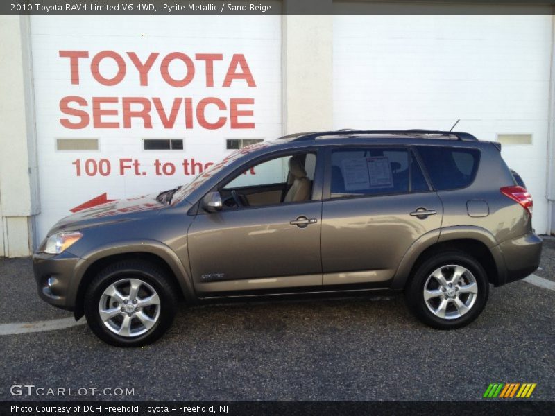 Pyrite Metallic / Sand Beige 2010 Toyota RAV4 Limited V6 4WD