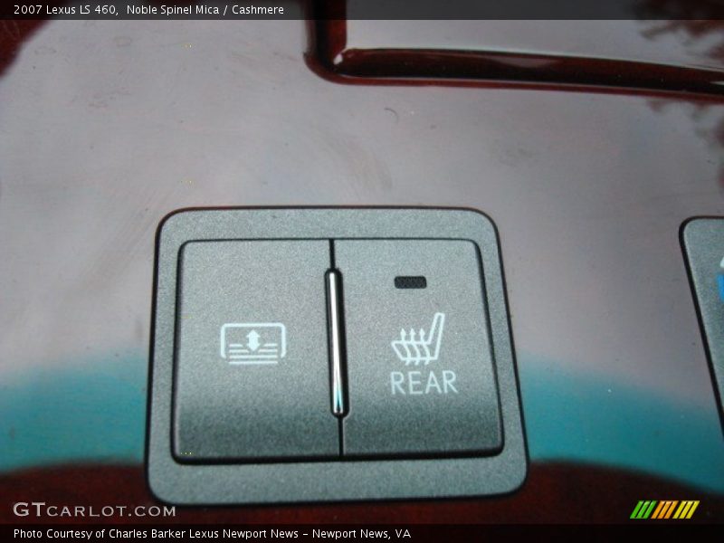 Controls of 2007 LS 460