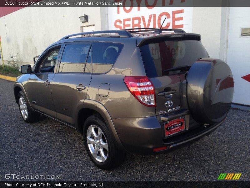 Pyrite Metallic / Sand Beige 2010 Toyota RAV4 Limited V6 4WD