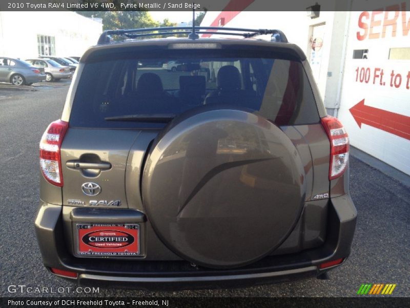 Pyrite Metallic / Sand Beige 2010 Toyota RAV4 Limited V6 4WD