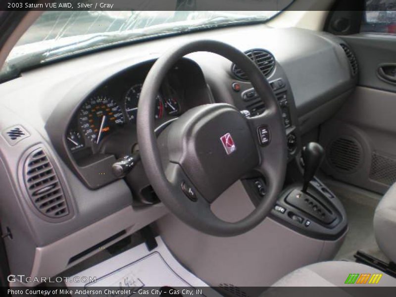 Silver / Gray 2003 Saturn VUE AWD