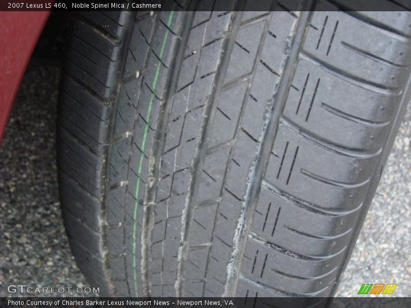 Noble Spinel Mica / Cashmere 2007 Lexus LS 460