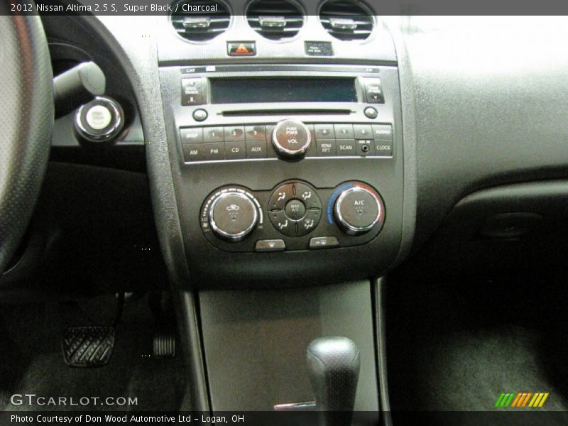 Super Black / Charcoal 2012 Nissan Altima 2.5 S