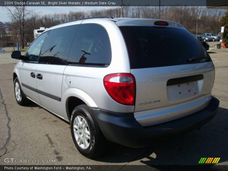 Bright Silver Metallic / Medium Slate Gray 2006 Dodge Caravan SE