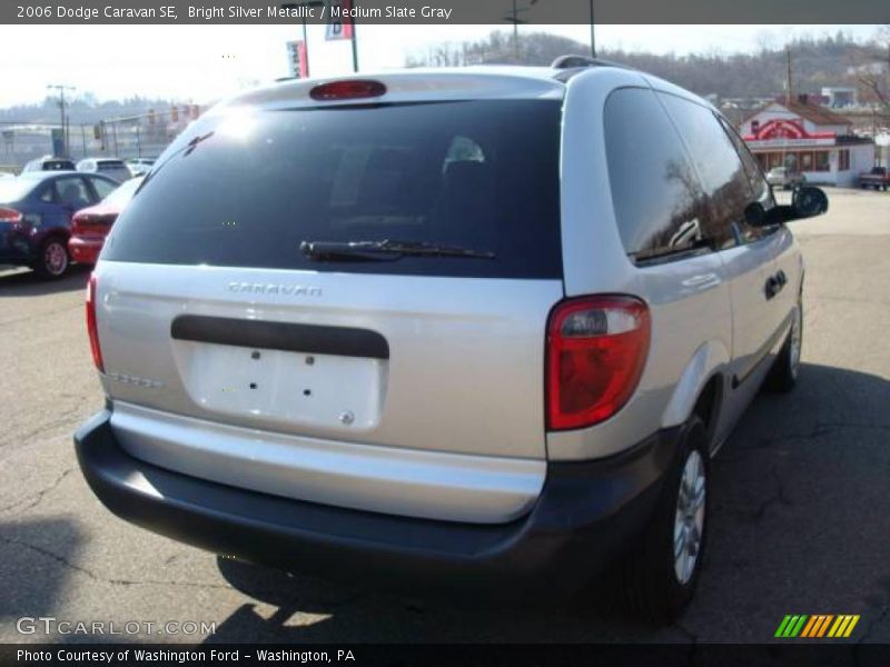 Bright Silver Metallic / Medium Slate Gray 2006 Dodge Caravan SE