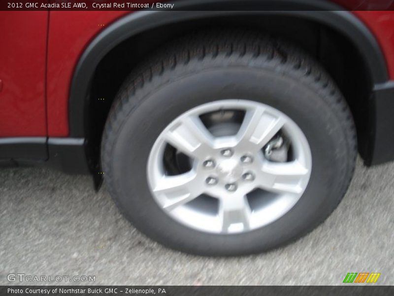 Crystal Red Tintcoat / Ebony 2012 GMC Acadia SLE AWD