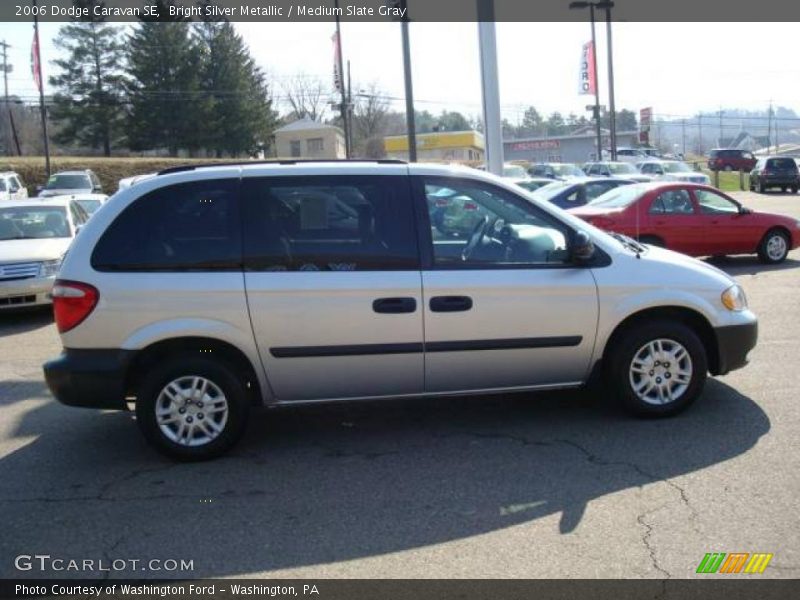 Bright Silver Metallic / Medium Slate Gray 2006 Dodge Caravan SE